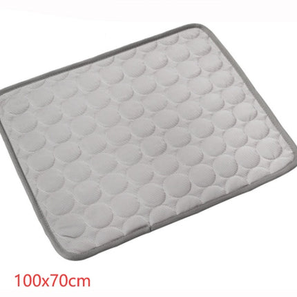 Ice Silk Pet Cooling Pad for Dogs & Cats – Soft, Breathable & Summer-Ready