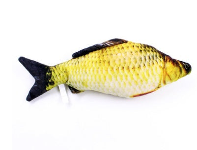 Creative Catnip Fish Plush Toy – Realistic Cat Pillow for Play & Comfort | Petpexi
