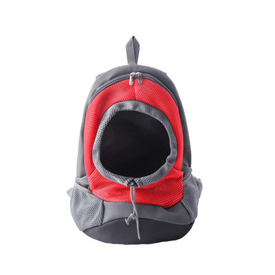 Comfortable Mesh Pet Sling Backpack – Hands-Free Travel Carrier