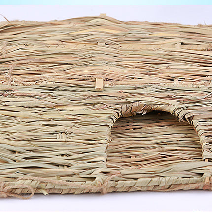 Rabbit Chinchilla Guinea Pig Hedgehog Grass Mat – Premium Straw Material – Free & Fast Shipping to the USA!
