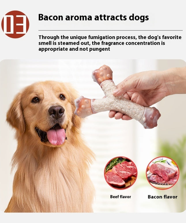 Polka Dot Bone 3-piece Set Medium Large Chew Toys for Dogs – Durable Dog Toys from www.petpexi.com