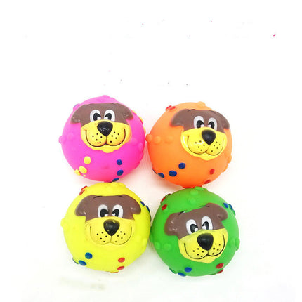 Durable Vinyl Pet Toy Ball for Dogs & Cats - Free Shipping | PetPexi