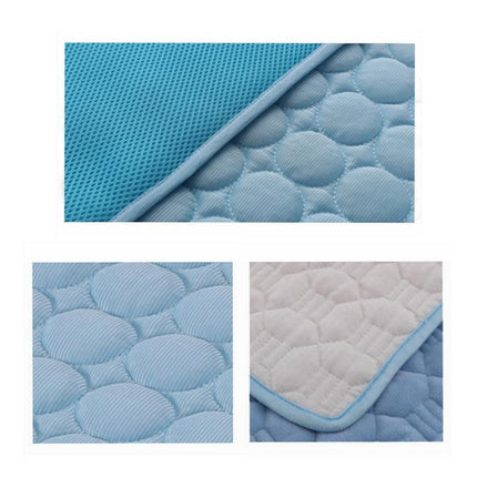 Ice Silk Pet Cooling Pad for Dogs & Cats – Soft, Breathable & Summer-Ready