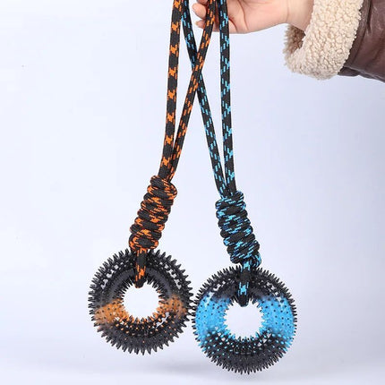 Durable Dog Toys Knot Rope Interactive Training Pull Rope with Chew Toys for Dogs Features - Best Dog Toys from www.petpexi.com