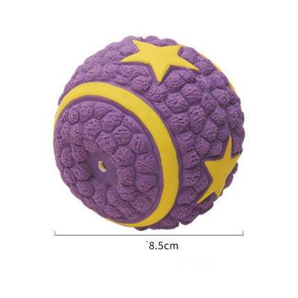 Rugby Tennis Dog Bite Sounding Ball Pet Toy – Durable Interactive Chew – www.petpexi.com