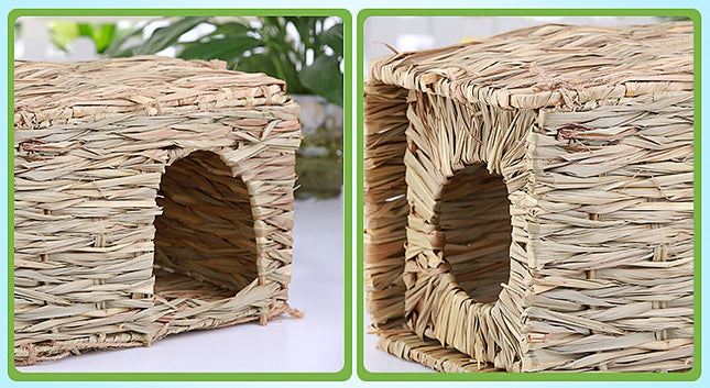 Rabbit Chinchilla Guinea Pig Hedgehog Grass Mat – Premium Straw Material – Free & Fast Shipping to the USA!