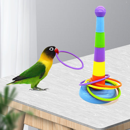Title: Fun & Practical Plastic Parrot Toy – Adjustable Bird Plaything for All Sizes | Fast & Free Shipping to the USA