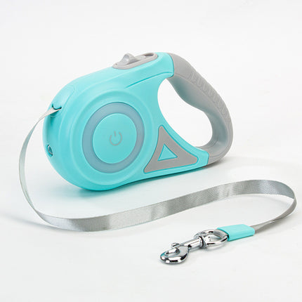 Retractable Dog Leash & Collar Set – Automatic Lock, Telescopic Pet Traction Rope | Petpexi
