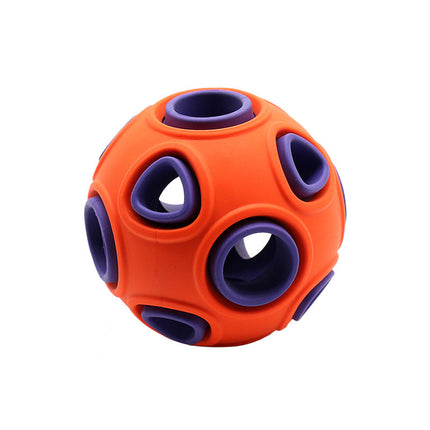 Luminous Squeaky Dog Ball - Interactive Light & Sound Toy
