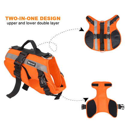 Reflective Dog Life Jacket – High Buoyancy & Safety | Petpexi