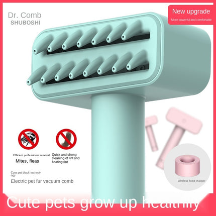Wireless Electric Pet Comb – Flea & Mite Remover for Dogs & Cats | Petpexi