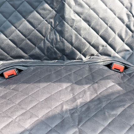 Dog Car Seat Cover with Mesh Window – Waterproof Hammock with Zippers & Storage | Petpexi