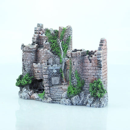 Retro European Style Resin Castle Aquarium Decoration – Model 806 | www.petpexi.com