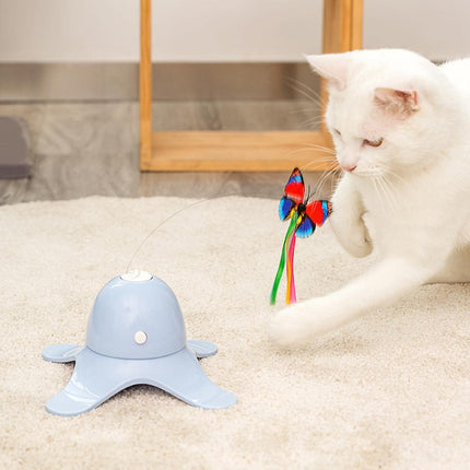 Electric Butterfly Funny Cat Toy – Interactive & Durable | PetPexi