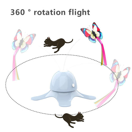 Electric Butterfly Funny Cat Toy – Interactive & Durable | PetPexi