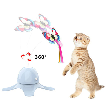 Electric Butterfly Funny Cat Toy – Interactive & Durable | PetPexi