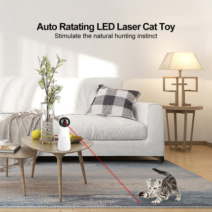 Automatic Laser Cat Toy Bear – LED Red Laser with Adjustable Modes | Petpexi