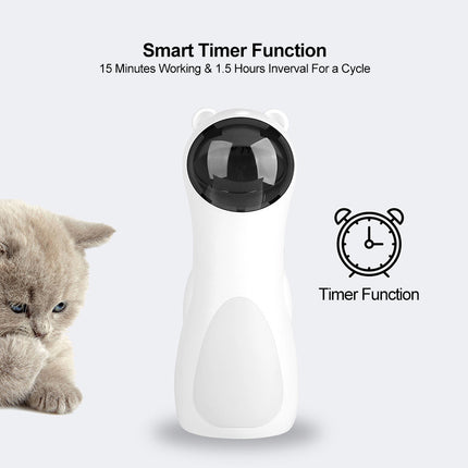 Automatic Laser Cat Toy Bear – LED Red Laser with Adjustable Modes | Petpexi
