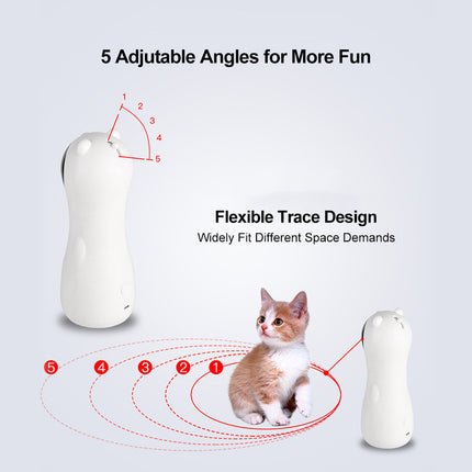 Automatic Laser Cat Toy Bear – LED Red Laser with Adjustable Modes | Petpexi