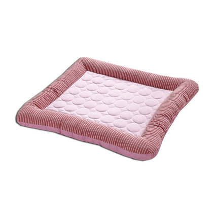 Pet Cooling Pad Bed for Dogs & Cats – Ice Silk Summer Mat | www.PetPexi.com