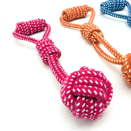 Cotton Rope Pet Molar Toy Pet Rope Ball – Durable Interactive Chew Toy | www.petpexi.com