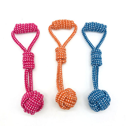 Cotton Rope Pet Molar Toy Pet Rope Ball – Durable Interactive Chew Toy | www.petpexi.com