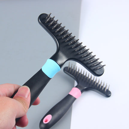 Pet Hair Removal Comb – Stainless Steel Dog Grooming Tool | Petpexi