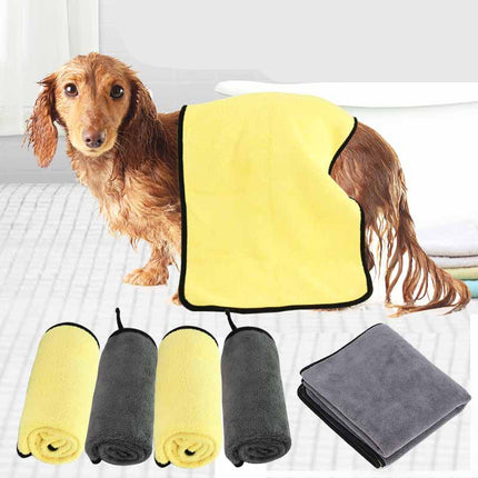 Pet Absorbent Towel Multi-Size – Soft Nano Fiber Bath Towel for Dogs & Cats | Petpexi
