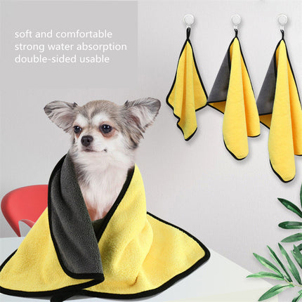 Pet Absorbent Towel Multi-Size – Soft Nano Fiber Bath Towel for Dogs & Cats | Petpexi