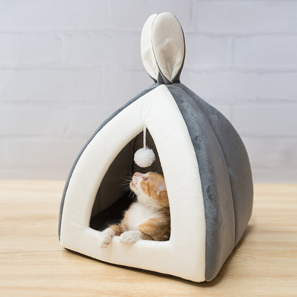 Cozy Cat House Villa & Small Dog Kennel – Multiple Sizes | Petpexi