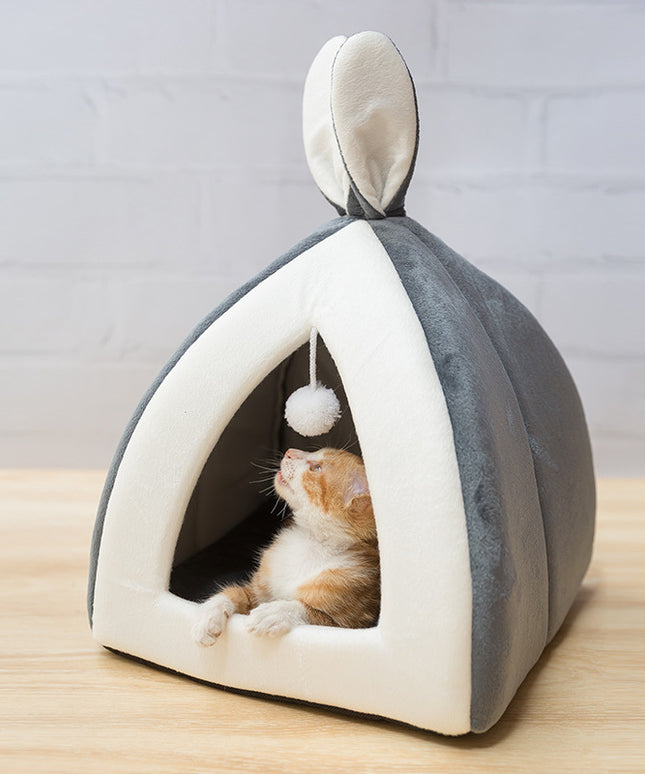 Cozy Cat House Villa & Small Dog Kennel – Multiple Sizes | Petpexi