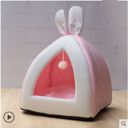 Cozy Cat House Villa & Small Dog Kennel – Multiple Sizes | Petpexi