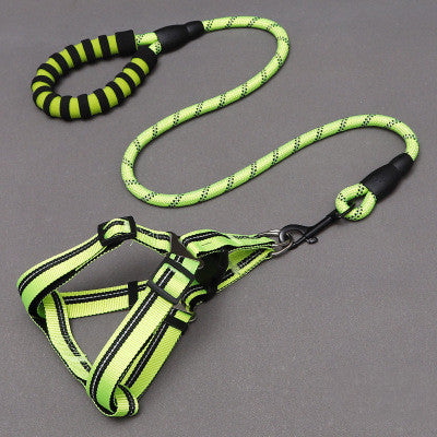 Dog Leash & Chest Harness – Adjustable Pet Harness for Dogs | Petpexi