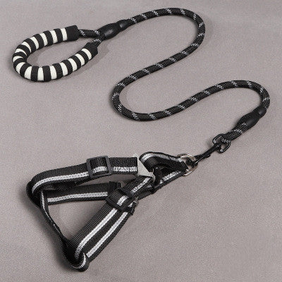 Dog Leash & Chest Harness – Adjustable Pet Harness for Dogs | Petpexi