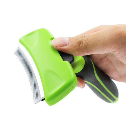 Pet Arc Blade Comb – Durable Deshedding Grooming Brush for Dogs & Cats | Petpexi