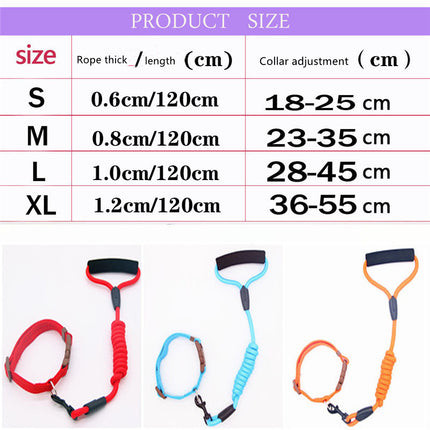 Premium Pet Leash Dog Collar - Adjustable, Heavy-Duty for All Sizes - petpexi.com