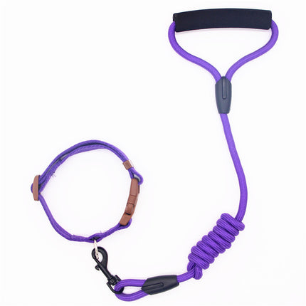 Premium Pet Leash Dog Collar - Adjustable, Heavy-Duty for All Sizes - petpexi.com