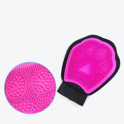 Pet Bath Glove & Dog Cleaning Bath Brush – Silicone Bathing & Massage Tool | Petpexi