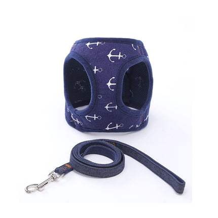 Durable Canvas Pet Traction Harness – Stylish & Comfortable | Petpexi