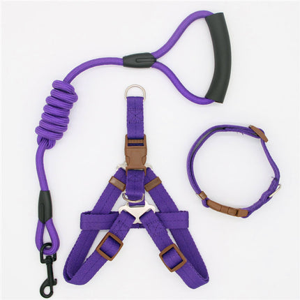 Simple Dog Leash - Durable Adjustable Nylon Leash for Small, Medium, Large Dogs - petpexi.com