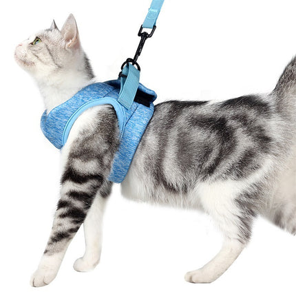Chest Harness Cat Leash Vest – Adjustable Lightweight | Petpexi
