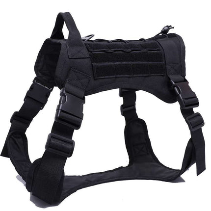 Military Tactical Dog Harness Service Working Pet Vest for All Breeds - petpexi.com