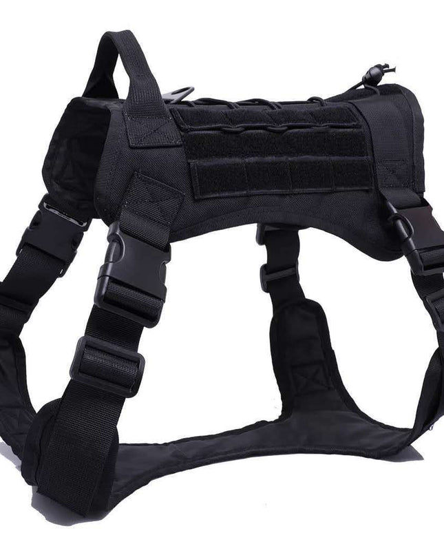 Military Tactical Dog Harness Service Working Pet Vest for All Breeds - petpexi.com