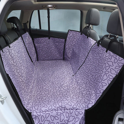 Luxury Dog Car Seat Cover – Waterproof, Dirt-Resistant & Thickened Oxford for All Car Sizes