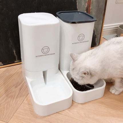 Automatic Feeding Artifact for Cats & Dogs – 3.8L Capacity, Durable PP Material | Fast Free USA Shipping | petpexi.com