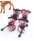 Pink monkey shoes