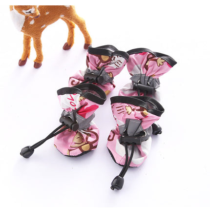 Pet Dog Shoes and Socks – Soft, Breathable, Non-Slip, Year-Round Paw Protection