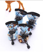 Blue monkey shoes