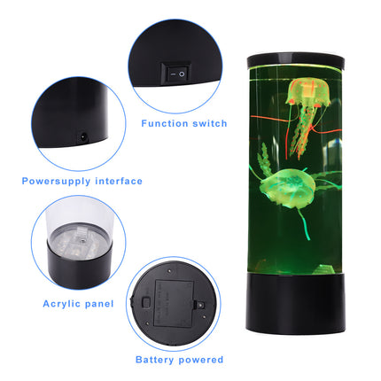 Fantasy LED Jellyfish Lamp – Color Changing Aquarium Night Light | Free USA Shipping | PetPexi
