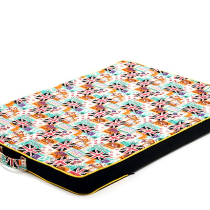 Thickened Pet Printing Canvas Dog Mat - High Resilience Sponge, Multiple Sizes | PetPexi
